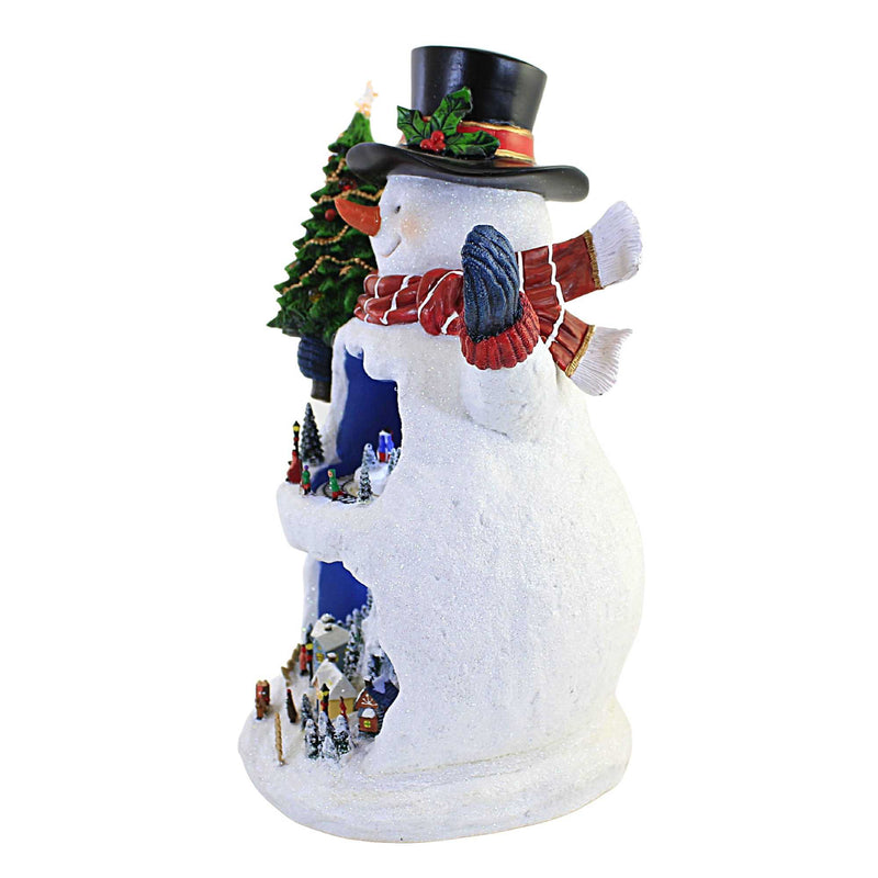 Christmas Musical Led Snowman - - SBKGifts.com