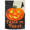 (56772) Home & Garden Trick Or Treat Garden Flag, 18.00 Inch, Halloween Spider 14S10428