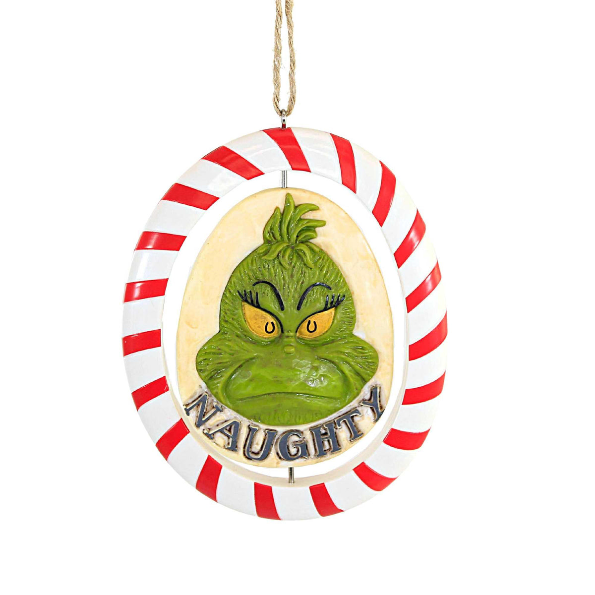 Jim Shore Grinch Naughty/Nice Rotating - - SBKGifts.com