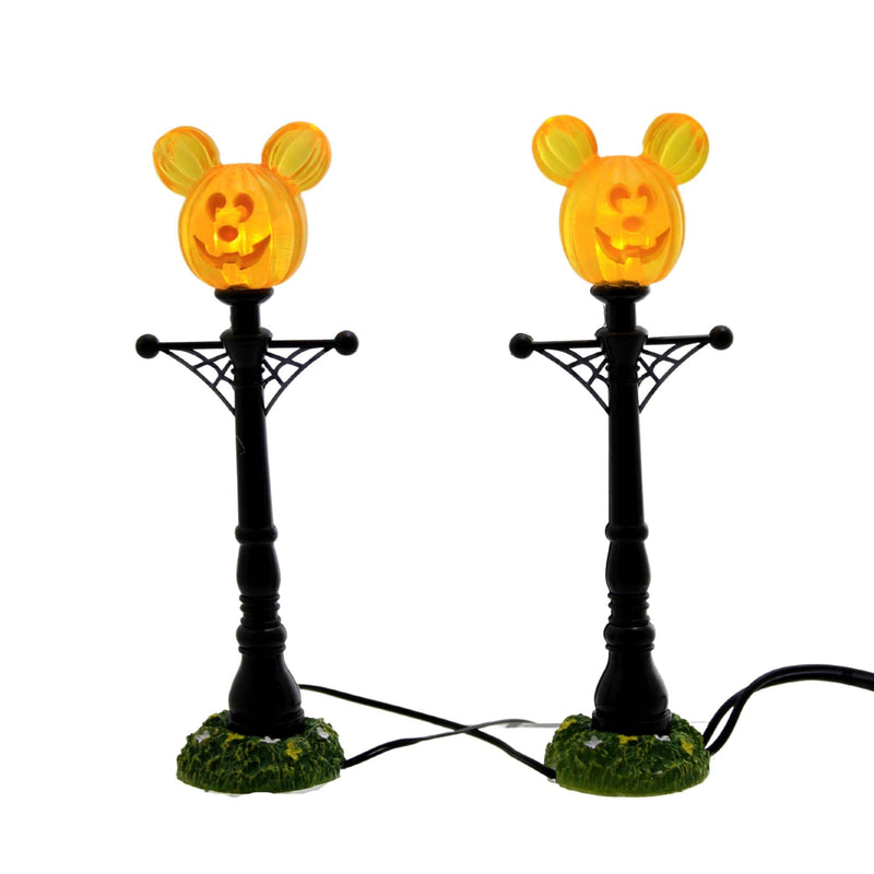 Department 56 Accessory Mickey's Pumpkintown St Light - - SBKGifts.com