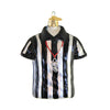 (56855) Old World Christmas Referee Shirt, 4.00 Inch, Ornament Sport Football Whistle 44181