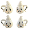 (56871) Tabletop Ghost Teacups W/Lids, 5.00 Inch, Halloween Johanna Parker Th00538