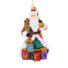 (56972) Huras Family Noel Santa, 7.00 Inch, Ornament Block Bell Tree Hf721