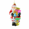 (56973) Huras Family Dont Drop The Presents Santa, 7.00 Inch, Ornament Gifts Christmas Hf444