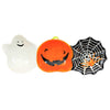 (57001) Tabletop Halloween Bowl Trio, 5.50 Inch, Ghost Pumpkin Spider Web 3Bl045