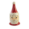 (57005) Transpac Santa W/Hat Bell, 8.00 Inch, Claus Johanna Parker Y5480