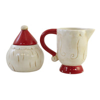 Tabletop Nostalgic Santa Sugar/Creamer - - SBKGifts.com