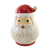 (57036) Tabletop Jolly Santa Cookie Jar, 12.00 Inch, Christmas Claus Johanna Parker Tc00364