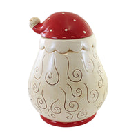 Tabletop Jolly Santa Cookie Jar - - SBKGifts.com