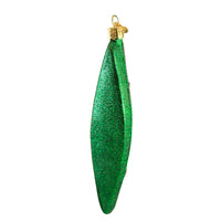 Old World Christmas Green Canoe - - SBKGifts.com