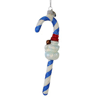 Morawski Snowman Candy Cane. - - SBKGifts.com