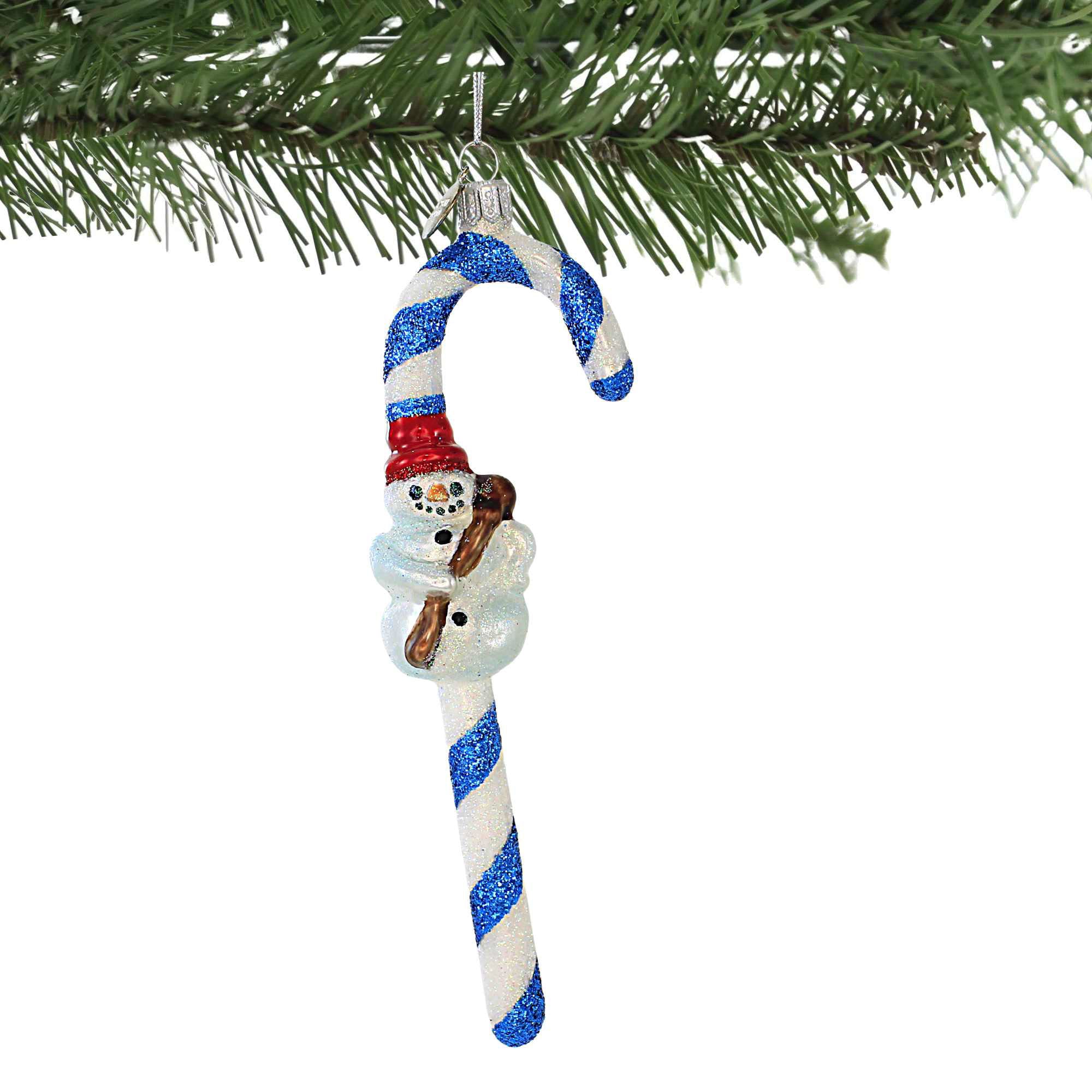 Candy Cane Snow Girl Primitive Folk Art Rustic Christmas Decoration Hand Made Hand Painted selling