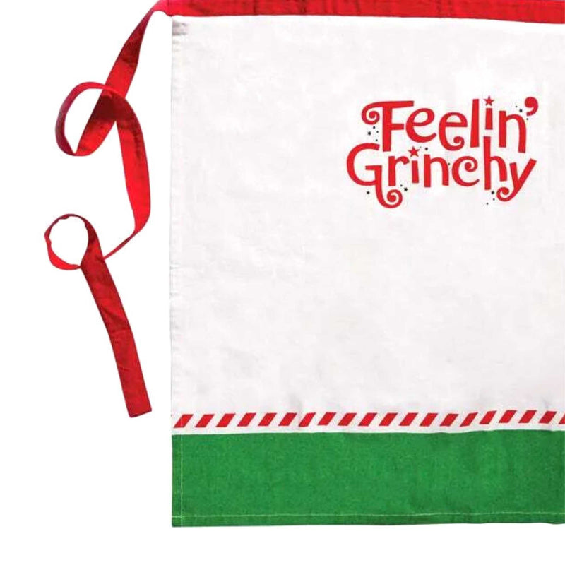 Enesco Feelin' Grinchy Apron - - SBKGifts.com