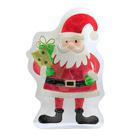 (57061) Tabletop Santa With Presents Platter, 18.00 Inch, Christmas Claus 885114536924