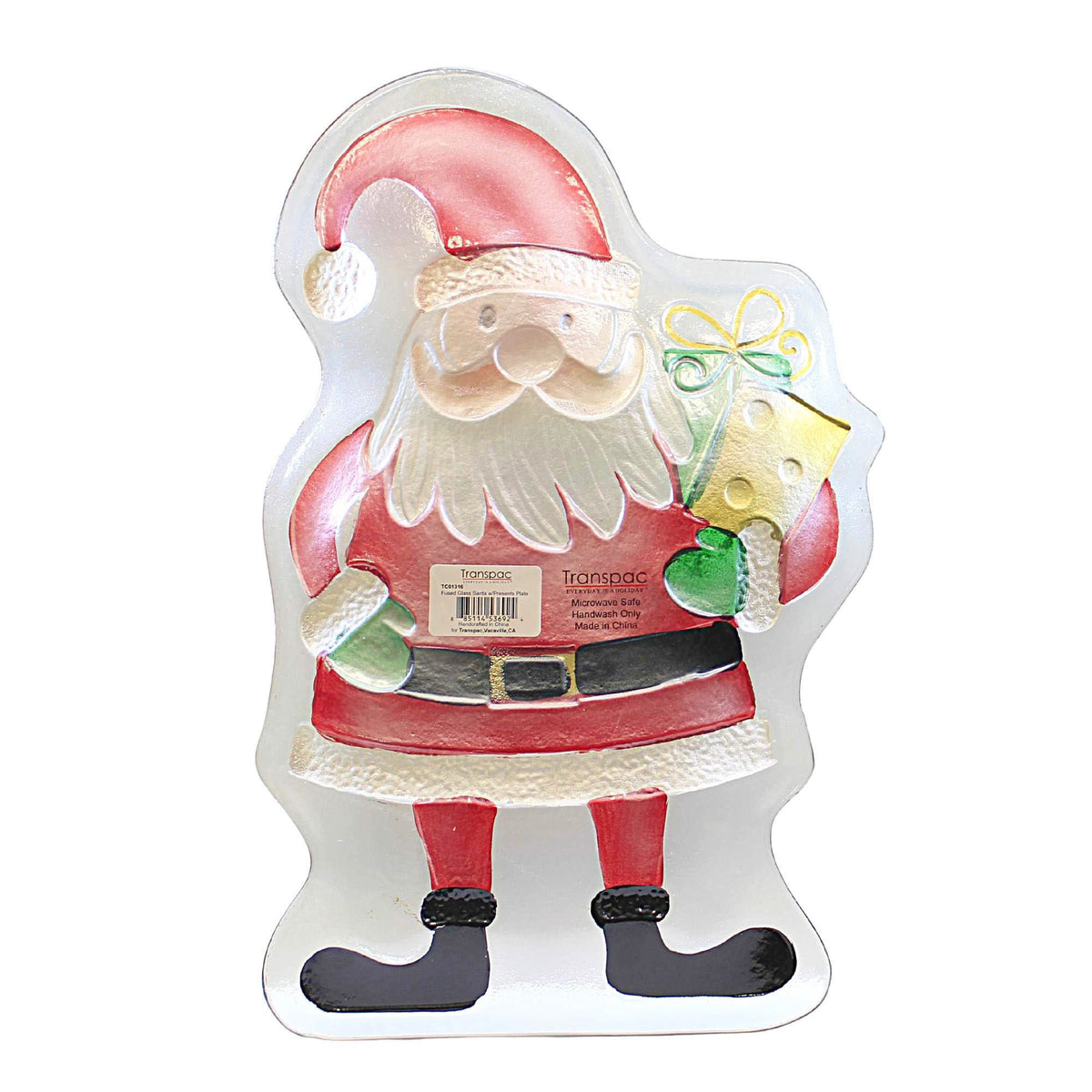 Tabletop Santa With Presents Platter - - SBKGifts.com