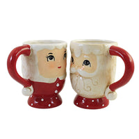 Tabletop Santa/Mrs. Claus Mug Set - - SBKGifts.com