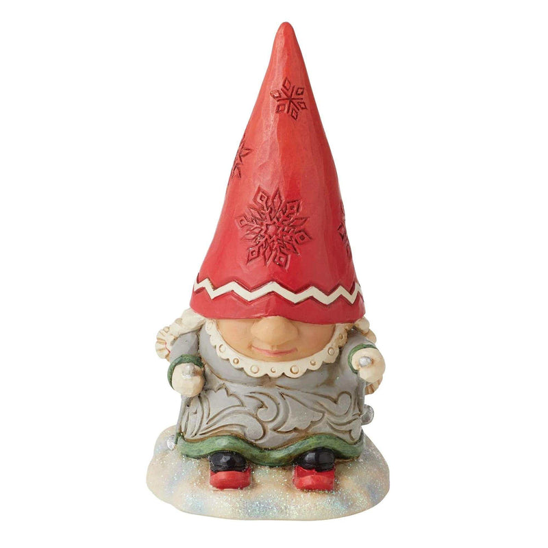 Jim Shore Gnome On The Slopes - - SBKGifts.com