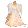 Tree Topper Finial Blush Boho Chic Angel Tree Top - - SBKGifts.com