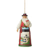 (57133) Jim Shore Baltic Santa Ornament, 4.50 Inch, Heartwood Creek 6011686