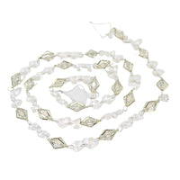 Christmas Silver And Clear Garland - - SBKGifts.com