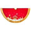 Christmas Gold Nativity Tree Skirt - - SBKGifts.com