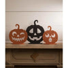 (57167) Halloween Jack-O-Lantern Glitter Dummy B, 15.00 Inch, Boards Pumpkins Lc1525