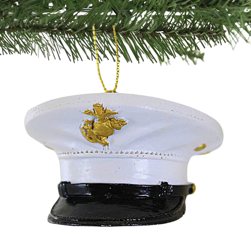 Kurt S. Adler Marine Dress Uniform Hat - - SBKGifts.com