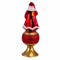 Tree Topper Finial Red Santa Tree Topper - - SBKGifts.com