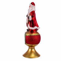 Tree Topper Finial Red Santa Tree Topper - - SBKGifts.com