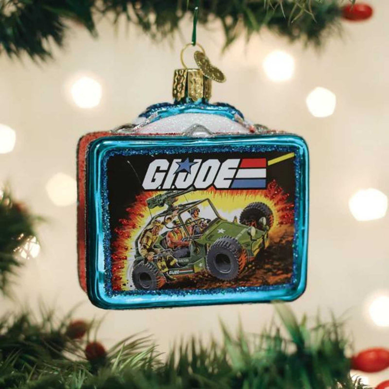 Old World Christmas G.I. Joe Lunchbox - - SBKGifts.com