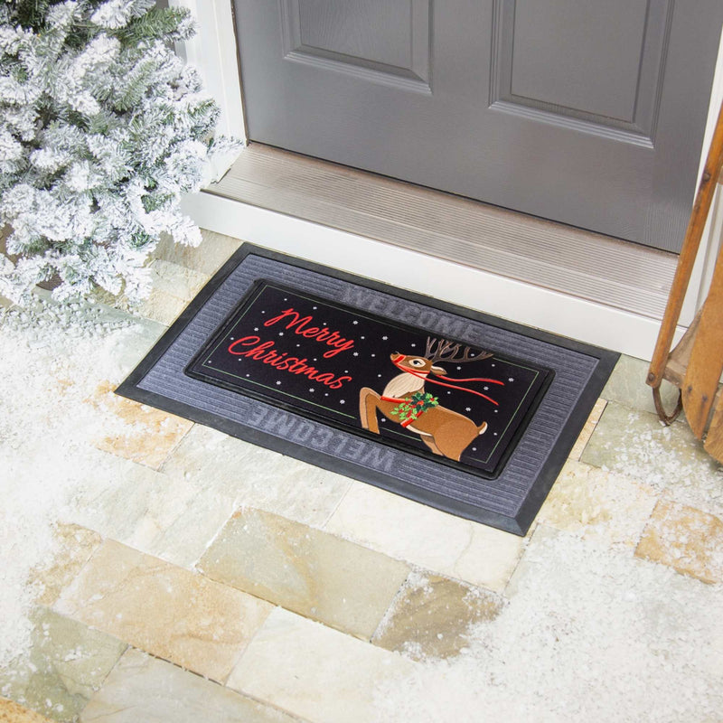 Home & Garden Reindeer Sassafras Switch Mat - - SBKGifts.com