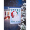 Home & Garden Vintage Santa  Garden Flag - - SBKGifts.com