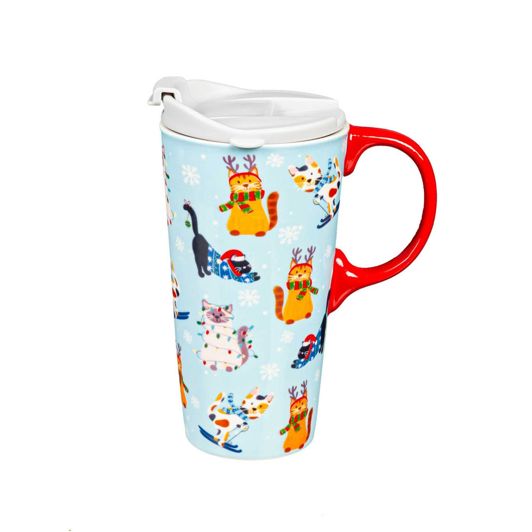 MUGSBY TO THE WINDOW CHRISTMAS TRAVEL CUP – Little Mango / Style for Kids