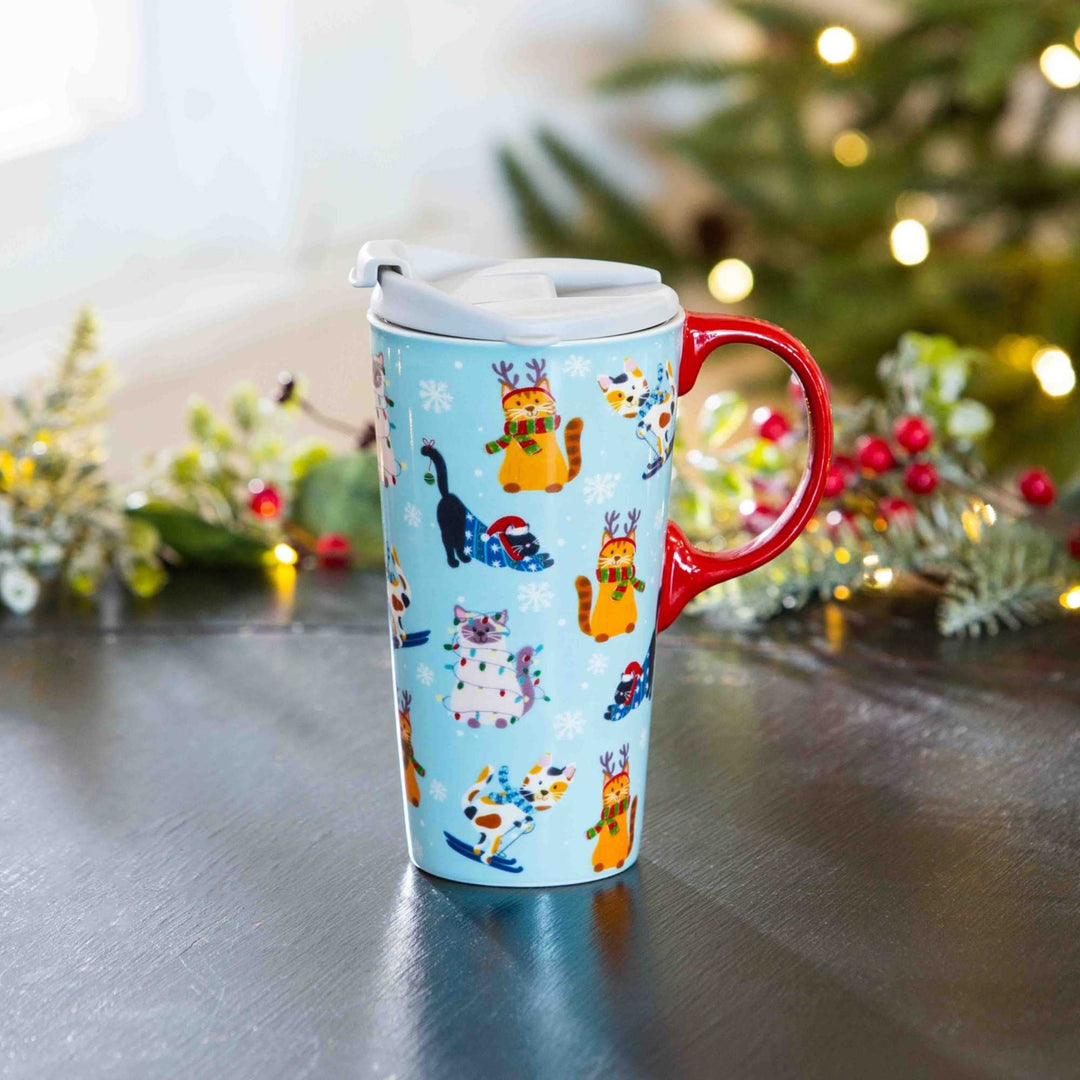 MUGSBY TO THE WINDOW CHRISTMAS TRAVEL CUP – Little Mango / Style for Kids