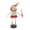 (57426) Lori Mitchell Candie's Canes, 7.50 Inch, Peppermint Santa Hat 14467