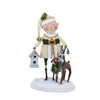 (57429) Lori Mitchell Woodland Santa, 8.25 Inch, Christmas Deer Birdhouse Rabbit 14462