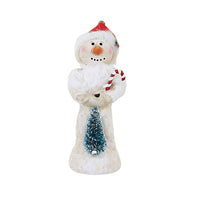 (57434) Charles Mcclenning Cj Freezer Santa, 6.50 Inch, Snowman Candy Cane Christmas 24122