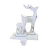 (57448) Christmas Deer Stocking Holder, 6.50 Inch, Antique Finish Fawn A25375