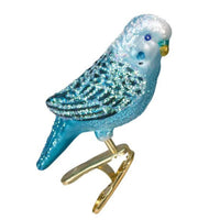 Old World Christmas Miniature Blue Parakeet - - SBKGifts.com