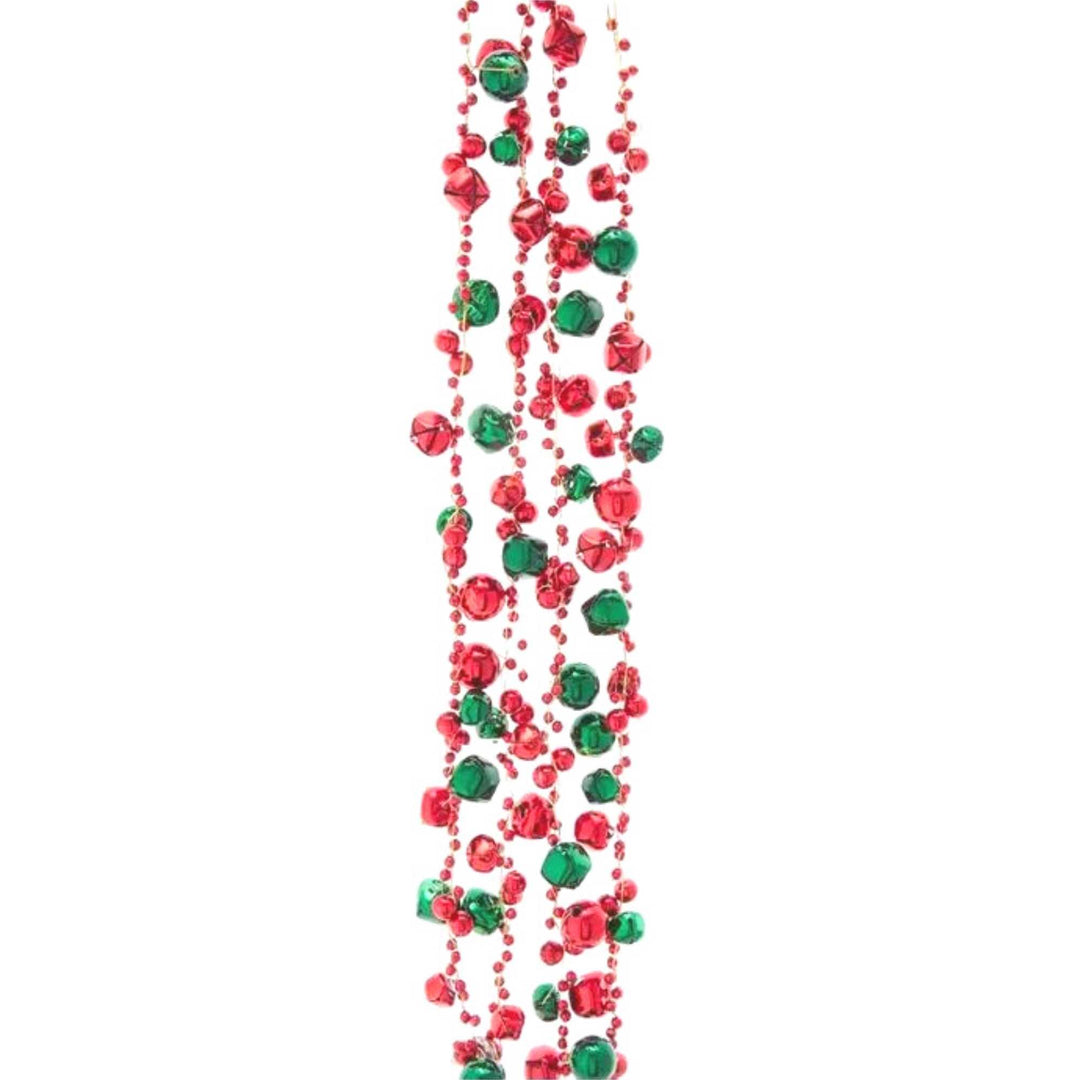 Christmas Candy Bead Garland W/Red Ball Plastic Tree Decor H2043