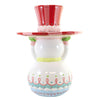 December Diamonds Sweet Treat Snowman Server S/2 - - SBKGifts.com