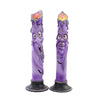 (57510) Halloween Ghost Face Led Candle, 12.00 Inch, Battery Operated Hw1790