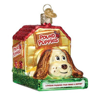 (57553) Old World Christmas Pound Puppies, 2.50 Inch, Ornament Hasbro Dog Adopt 44187