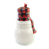 Tabletop Christmas Lodge Cookie Jar - - SBKGifts.com