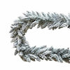 Christmas Flocked Snow Pine Garland 9' - - SBKGifts.com