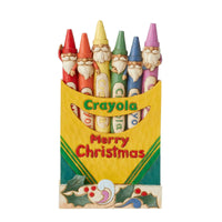 (57614) Jim Shore Your Christmas Gnomey  & Bright, 6.50 Inch, Crayola Santas 6011238