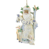 (57619) Jim Shore Dated 2022 Santa With Animals, 5.00 Inch, Woodland Ornament 6011630