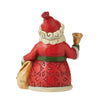 Jim Shore Santa With Bell & Bag Mini - - SBKGifts.com