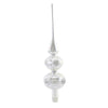 Sbk Gifts Holiday Silver And White Lace Finial - - SBKGifts.com