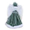 Tree Topper Finial Green Angel Tree Topper - - SBKGifts.com